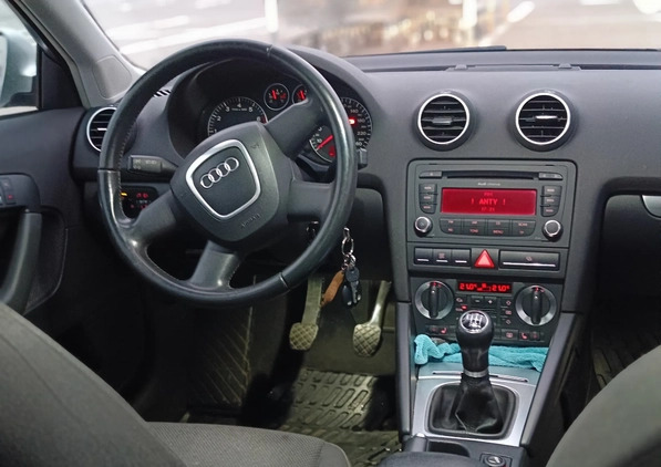 Audi A3 cena 19000 przebieg: 223000, rok produkcji 2008 z Szczecin małe 29